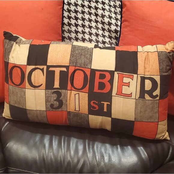 John Derian October Halloween Pillow - Picture 3 of 7